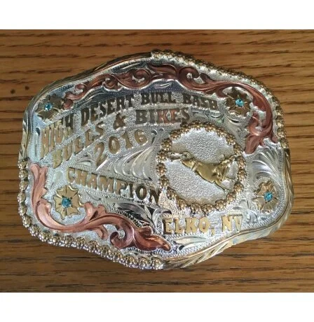 Custom Buckle #35 — Dale Chavez Saddlery